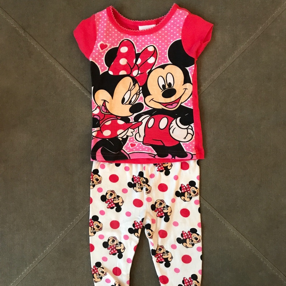 Mickey & Minnie pj set 🎀