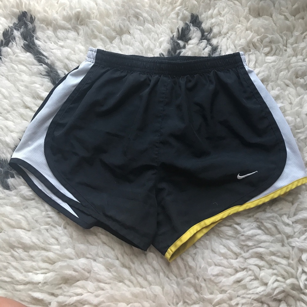 Black "livestrong" series running shorts