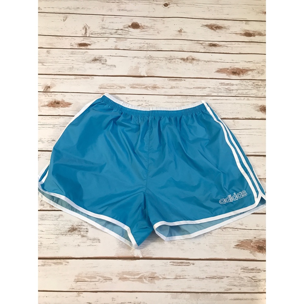 NEW Blue & White Striped Adidas Athletic Shorts 💘