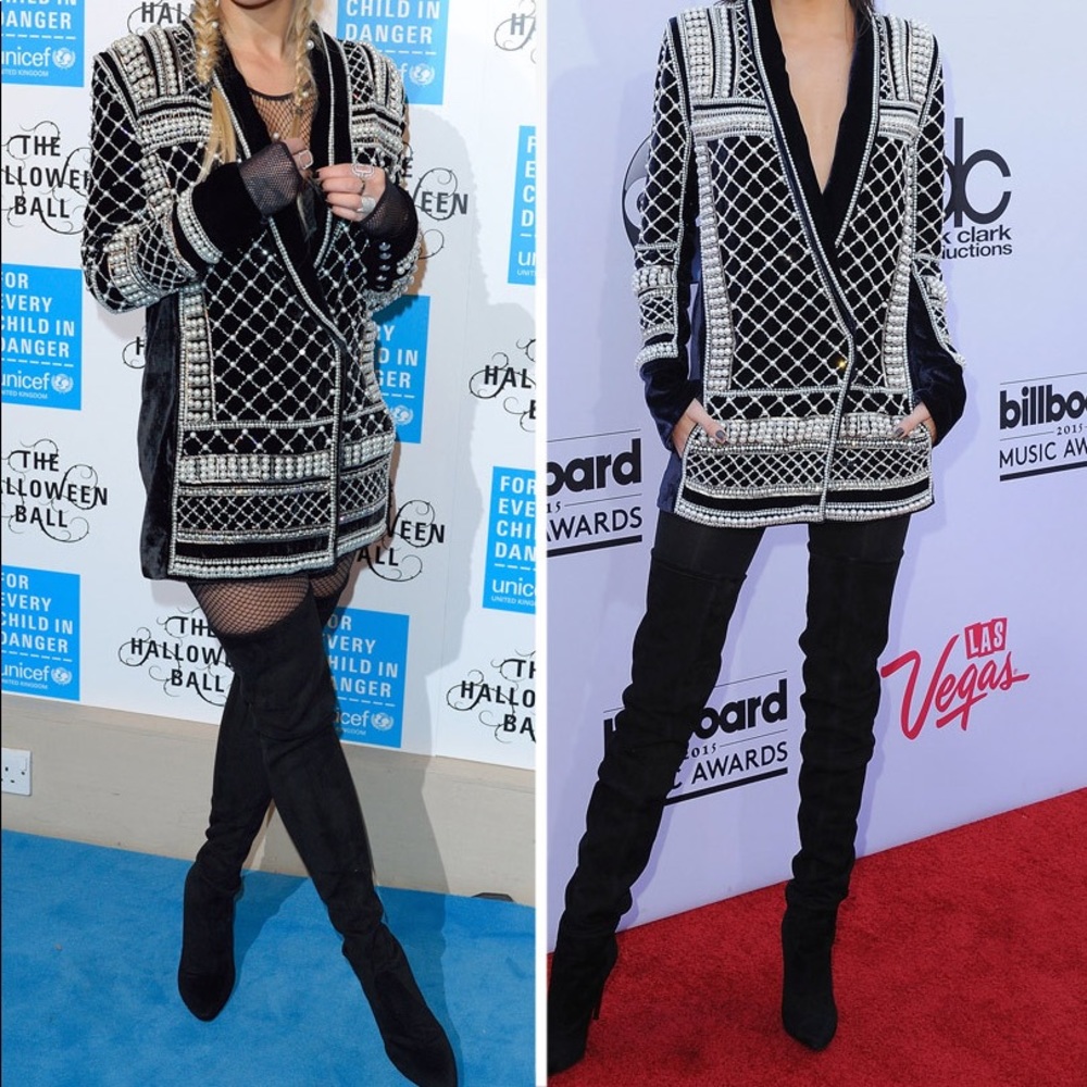 Balmainxhm over the knee boots