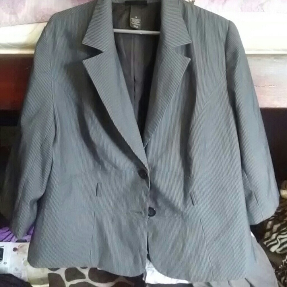Striped blazer