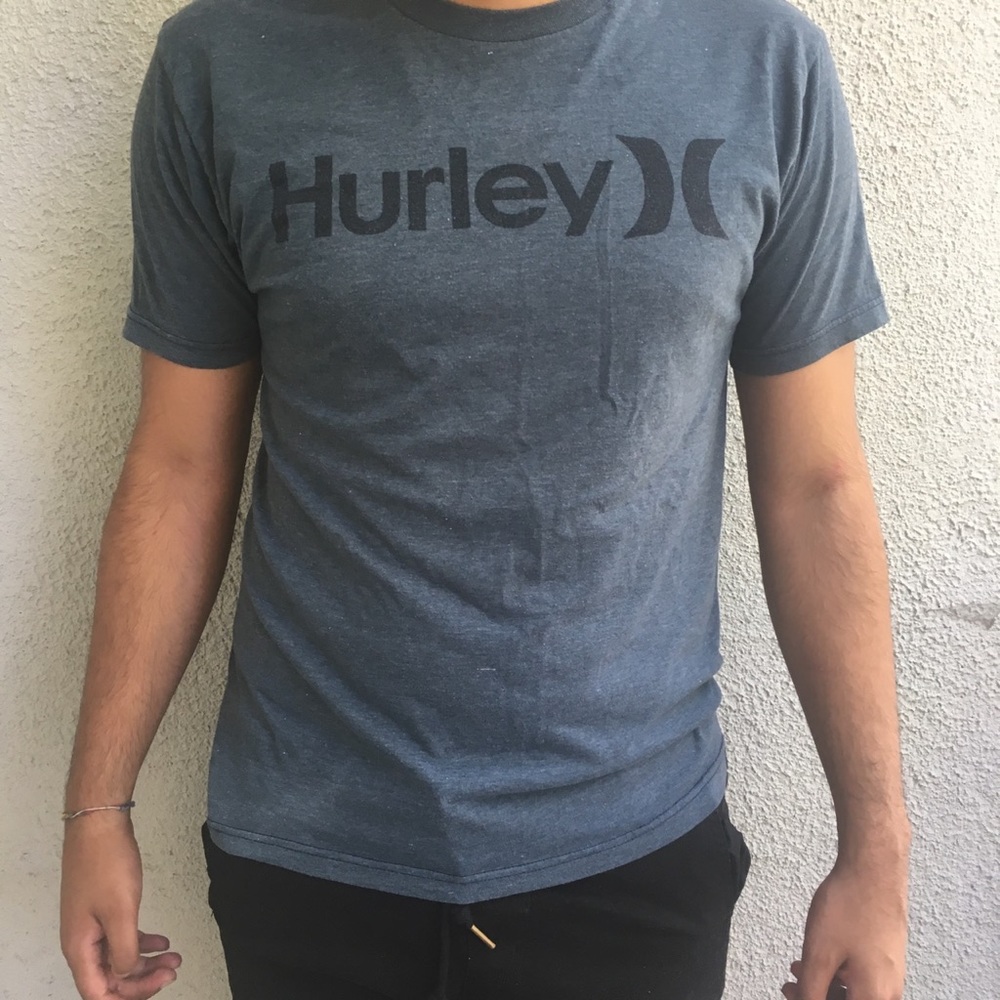 Navy blue faded Hurley shirt