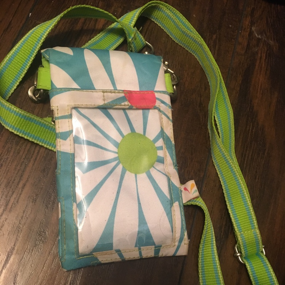 Flowery shoulder bag