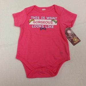 NWT Mon Cheri Baby Onesie