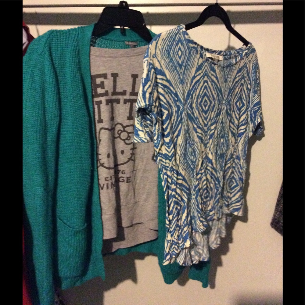 Bundle of winter clothes