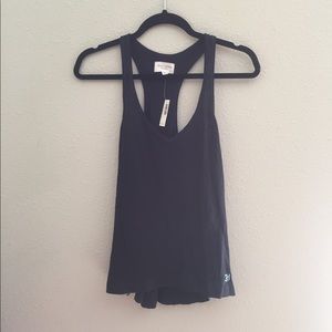 Navy Blue Gilly Hicks razor back Tank
