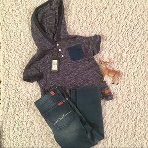 7 for all mankind- 2 piece set