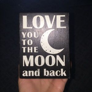 Love you to the moon and back container