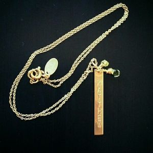 "Matthew" 14k gold necklace