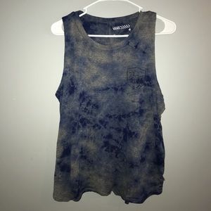 Blue vans tank top