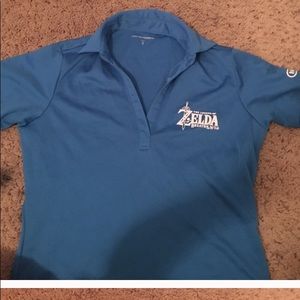 Zelda Nintendo collar shirt E3