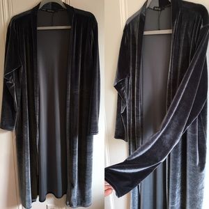 FINAL SALE💕 VELVET 💕Boohoo Duster From ASOS
