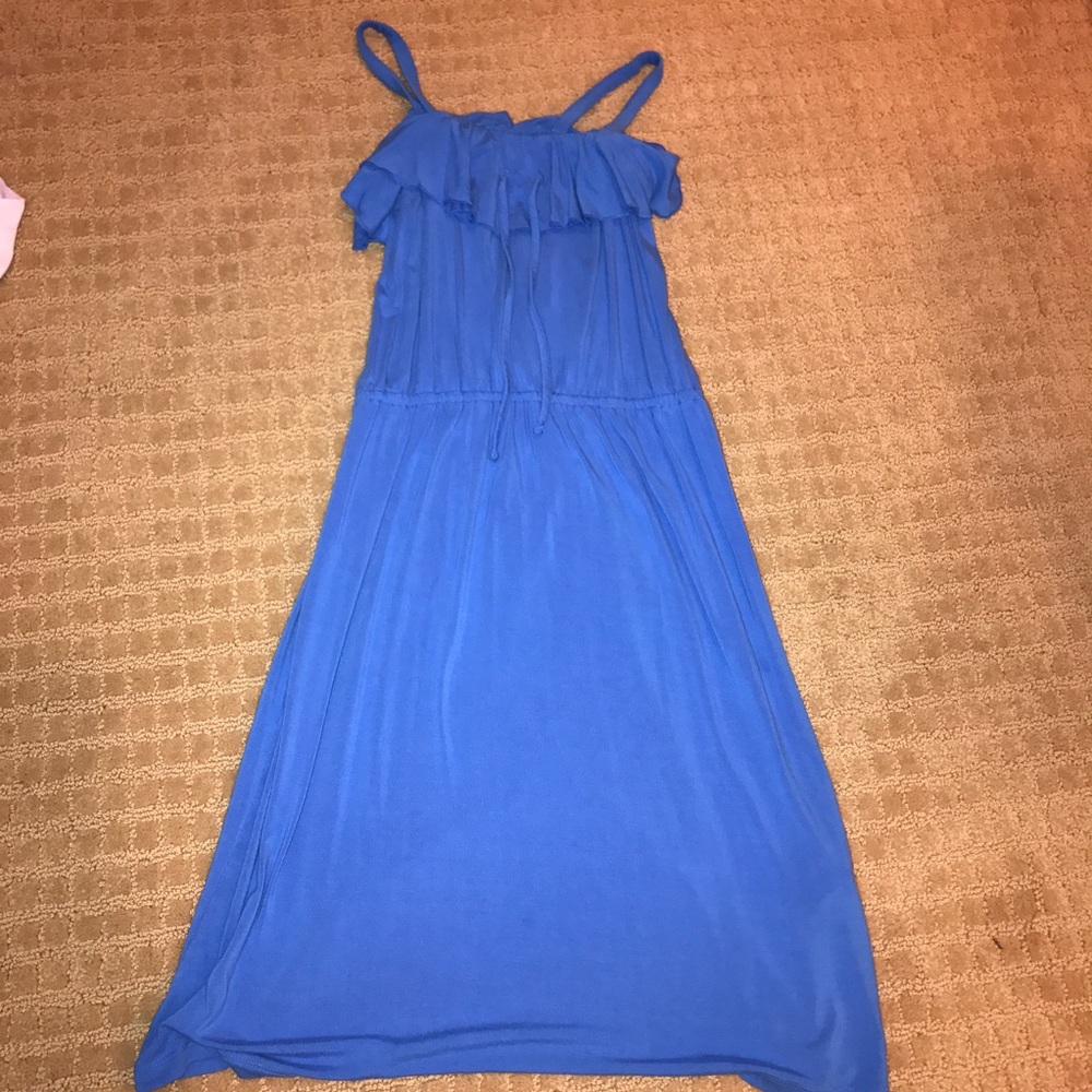 Royal blue dress