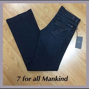 NWT 7 for all Mankind Dojo flares size 32 x 34.25"