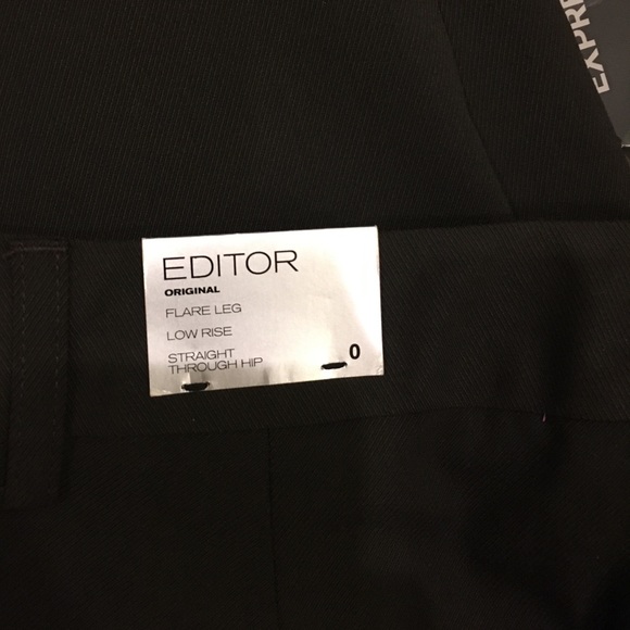 Express Editor Original flared legs trouser. - Picture 3 of 4