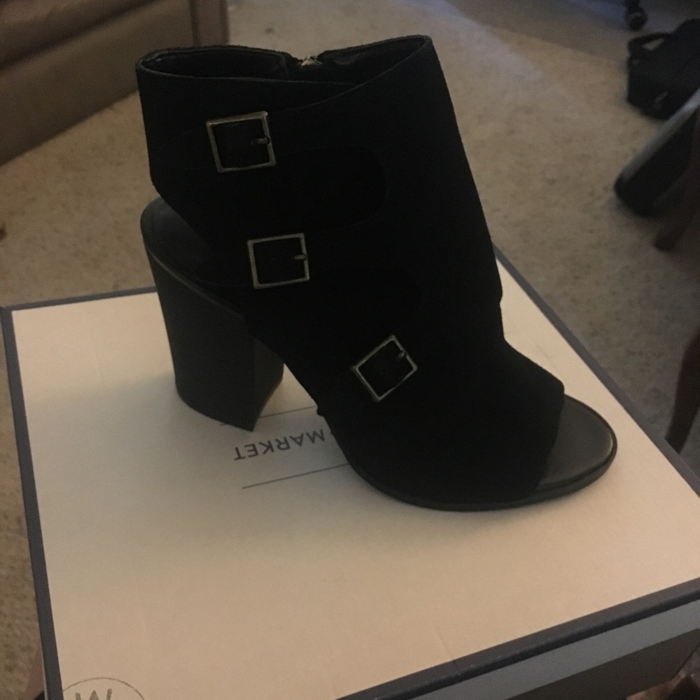 π₯ Town high heel authentic suede shoe - Picture 5 of 8