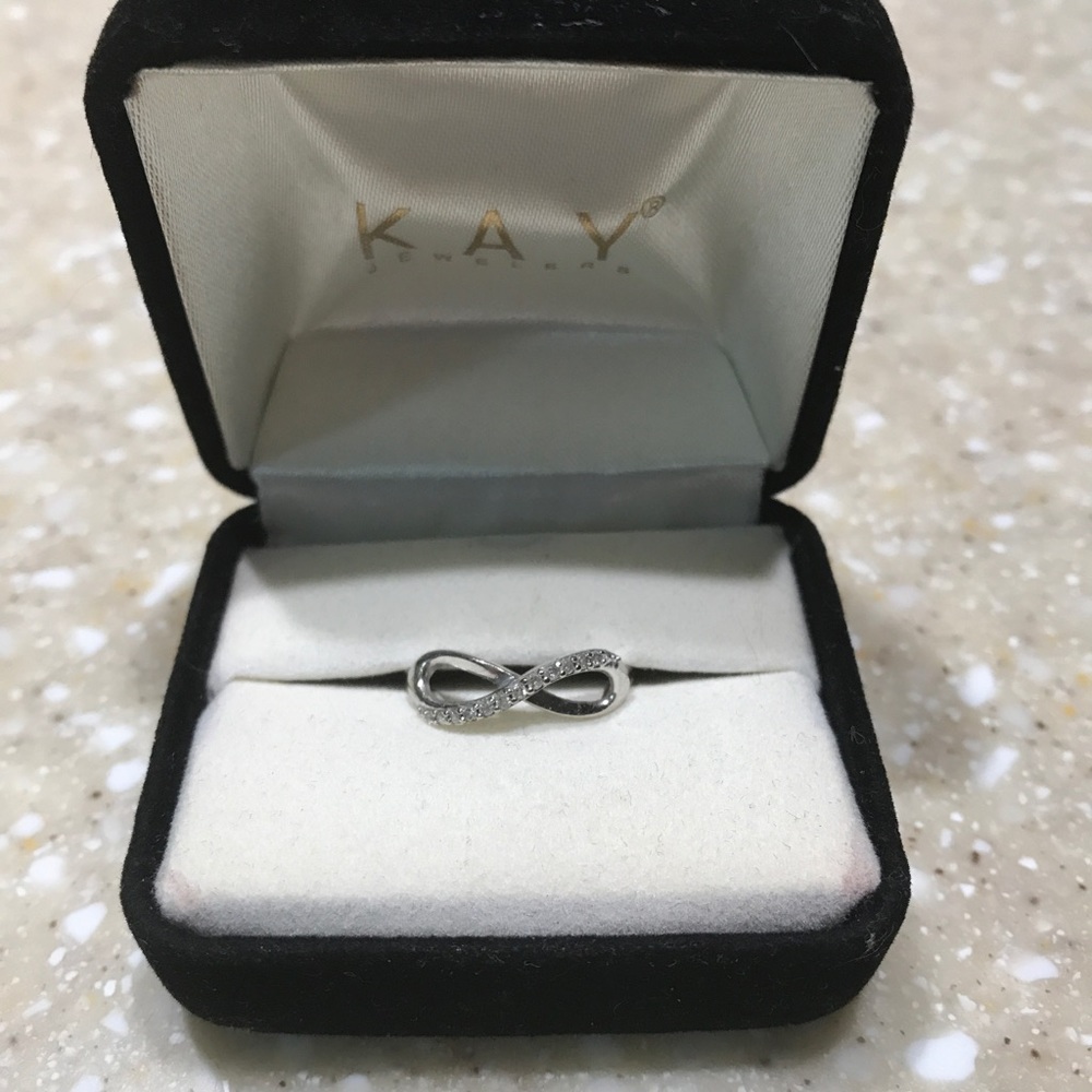 Infinity ring from Kay Jewelers