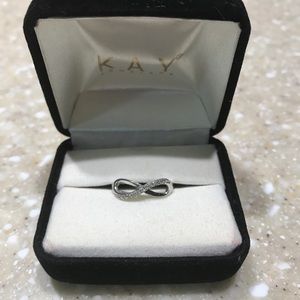 Infinity ring from Kay Jewelers