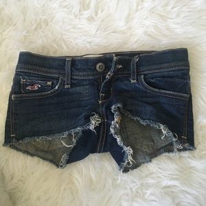 HOLLISTER denim shorts