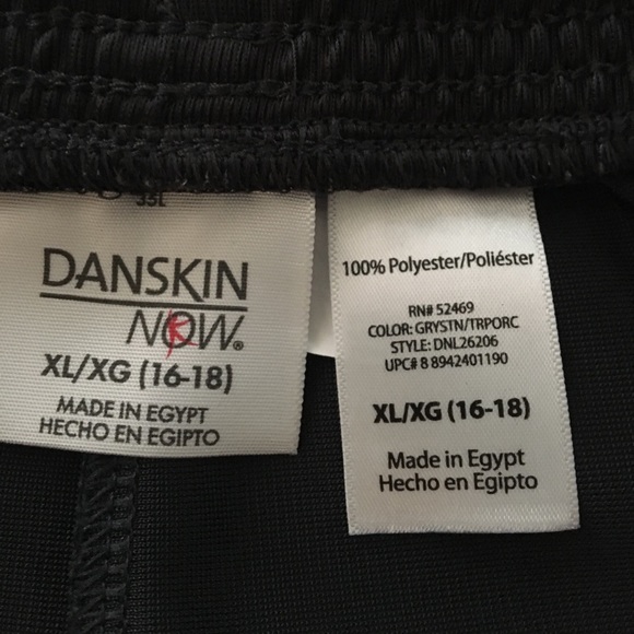 DANSKIN Black Loose Fit Long Athletic Shorts - Picture 4 of 4
