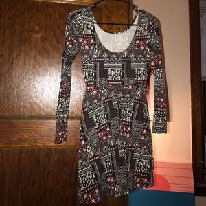 Cute, comfortable, long sleeve, cotton dress.