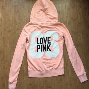 PINK VS Zippered hoodie
