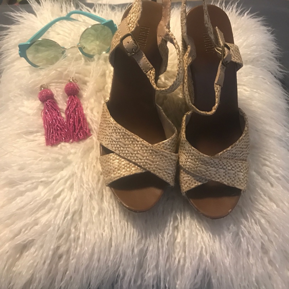 🌼🌼🌼nude wedges🌼🌼🌼