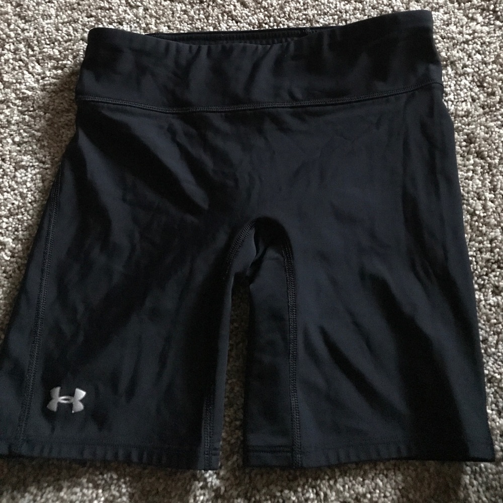 under armor long spandex shorts