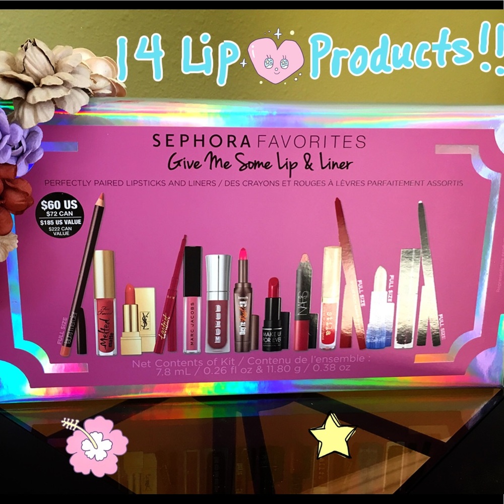 *$185 Value* Brand New Sephora Lip Favorites 💕🌸