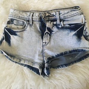 FOREIGN EXCHANGE denim shorts