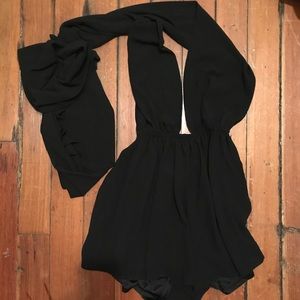 Multi way black romper