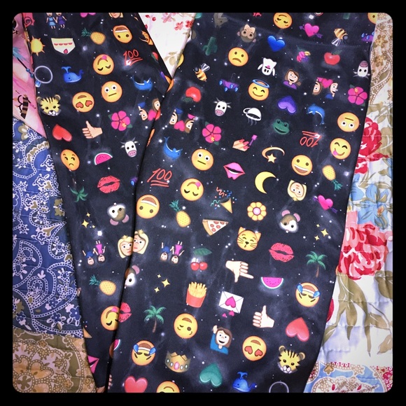 Emoji leggings - Picture 1 of 1