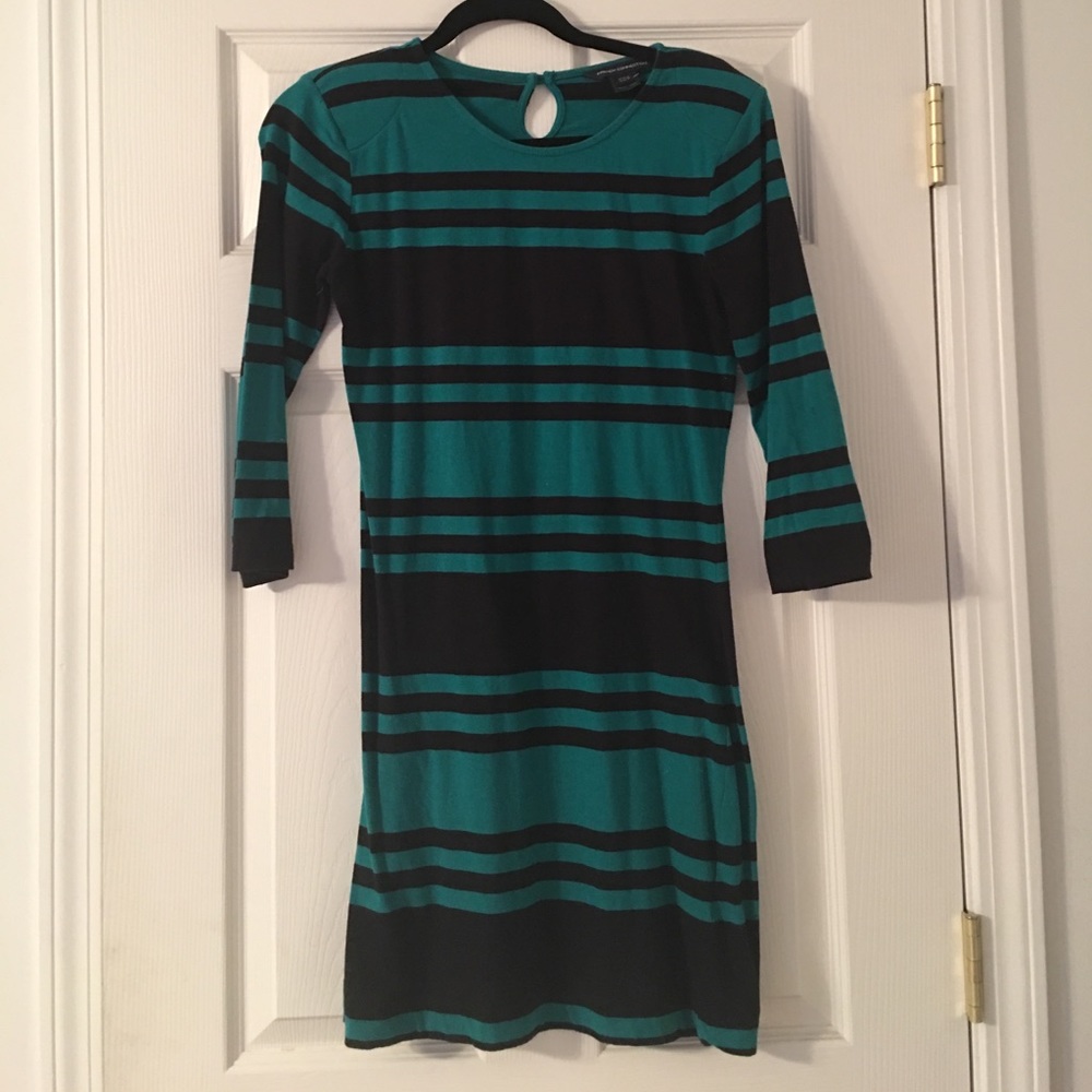 French connection stripped dress
