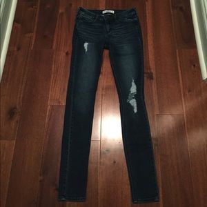 Ripped Hollister jeans