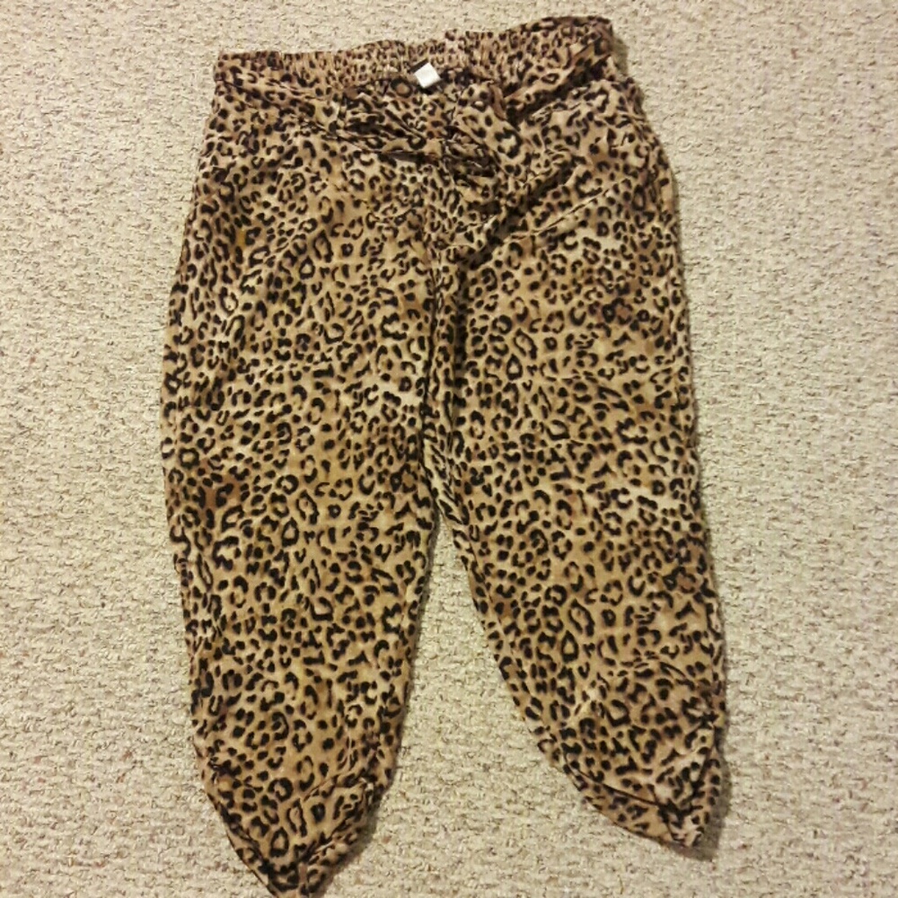 TORRID leopard print pants