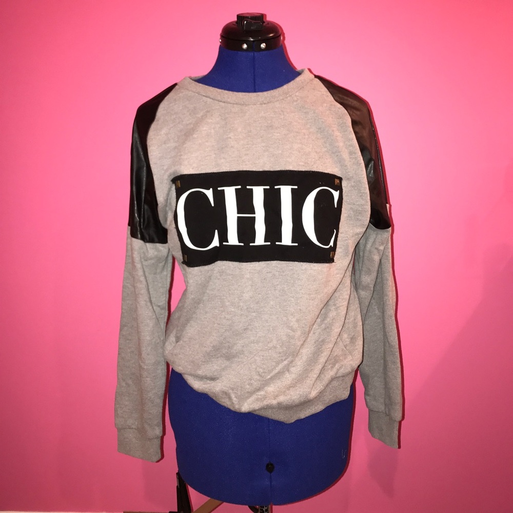 "Chic" sweatshirt