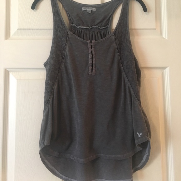 American Eagle Outfitters Tops - American Eagle Outfitters gray tank top
