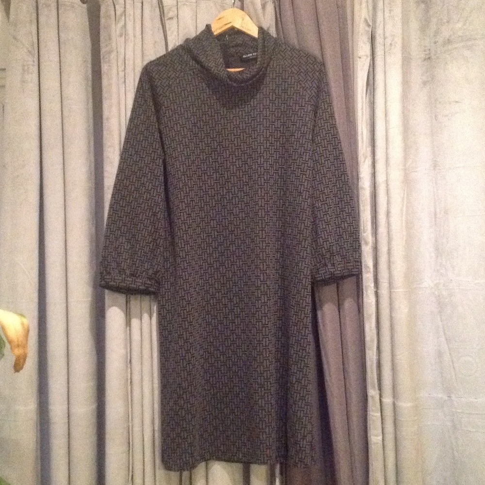 Ellen Tracy cowled dress