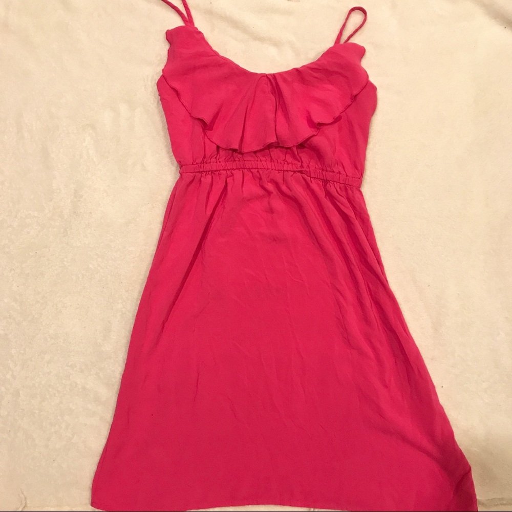 Pink summer spaghetti strap 👗💗