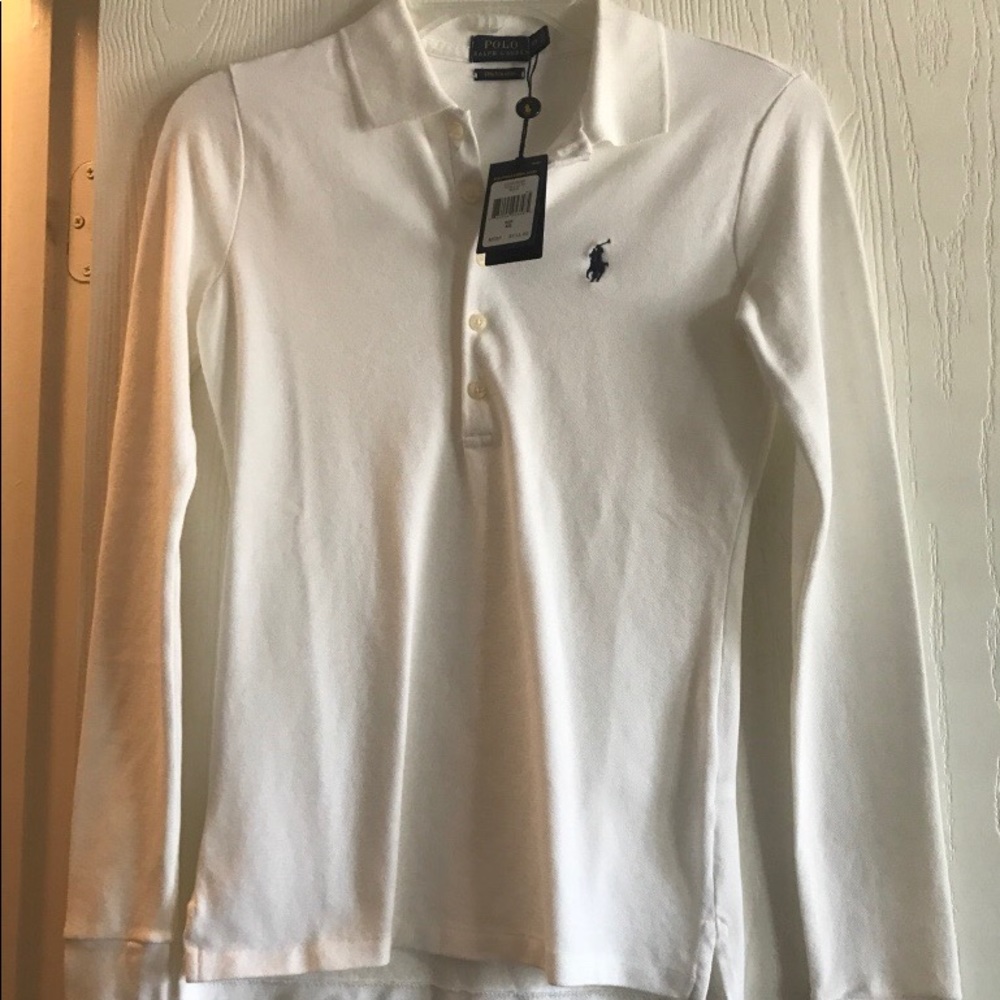 POLO Long Sleeve Half Button-Up