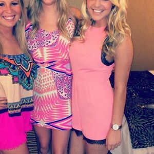 Top Shop Pink Romper