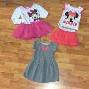 Set of 3 Minnie Mouse dresses