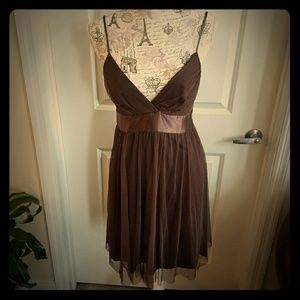 Necessary objects Cocoa Brown dress