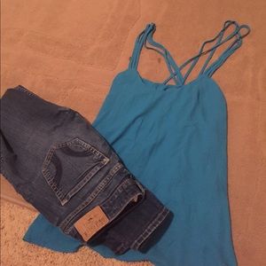 Forever 21 Blue top