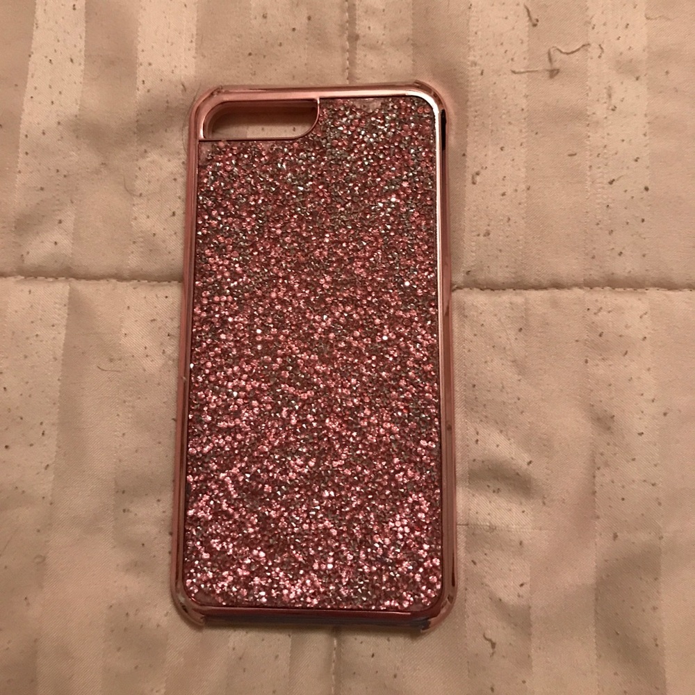 Sparkle Pink IPhone 7 plus case