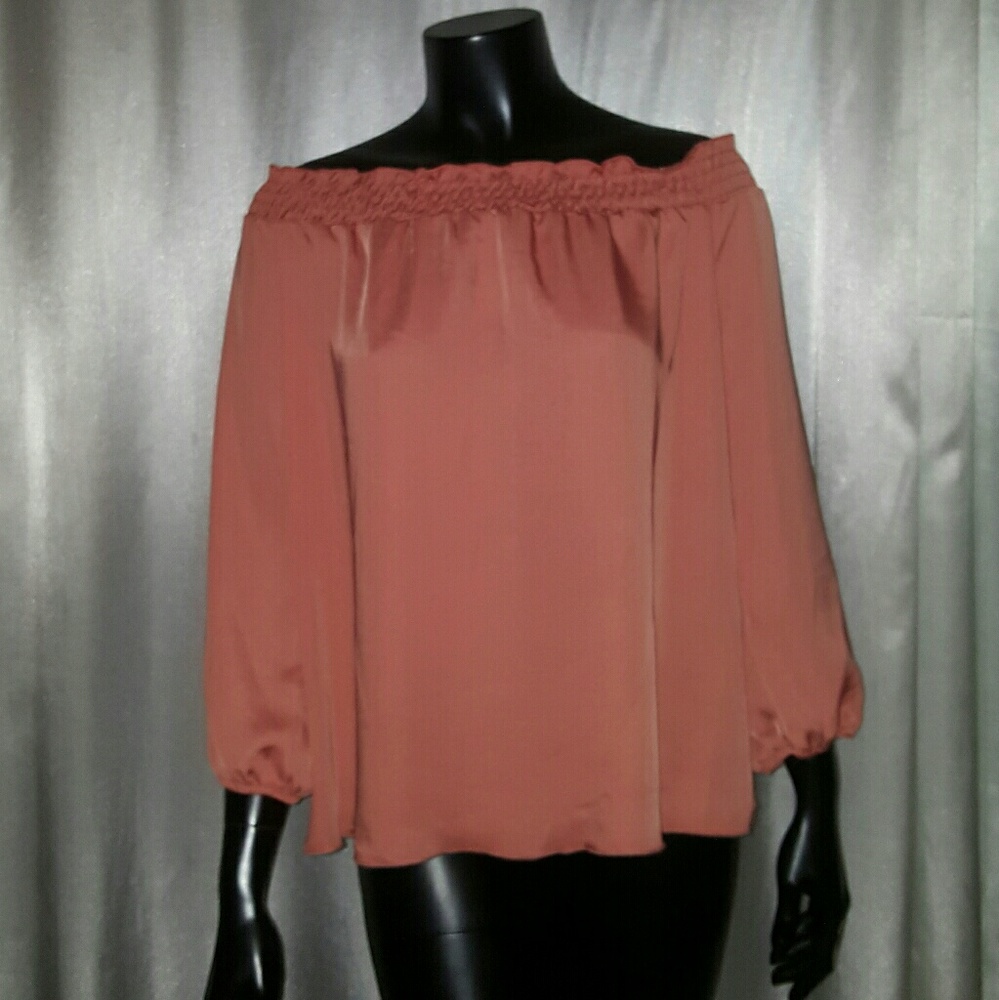 NEW Orange off the shoulder top
