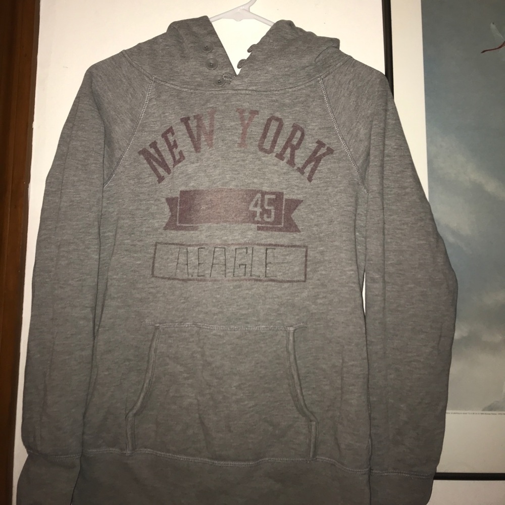 Grey hoodie