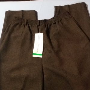 NWT Alfred Dunner black slacks