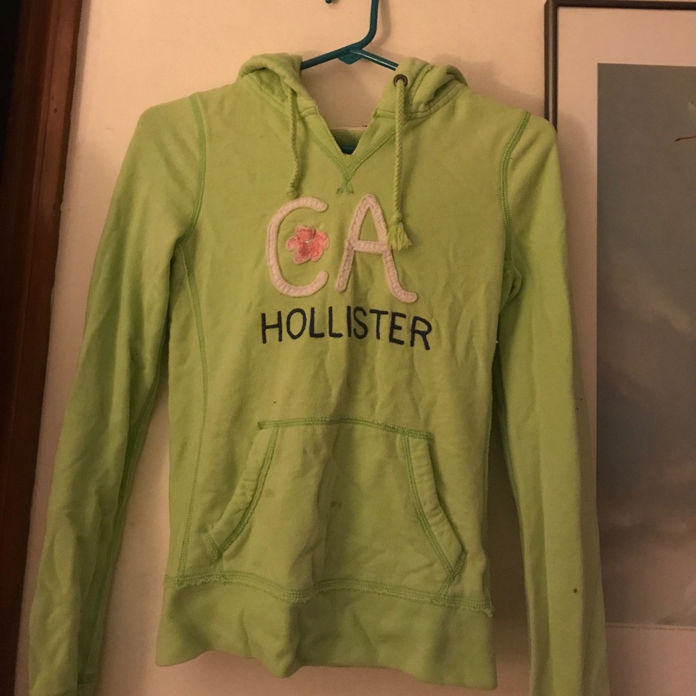 Lime green hoodie