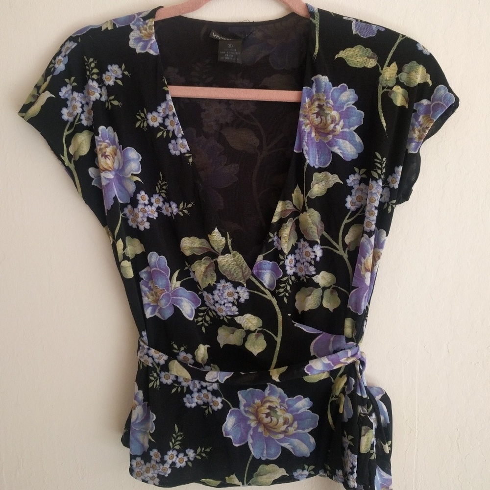 Vivienne Tam Wrap Top